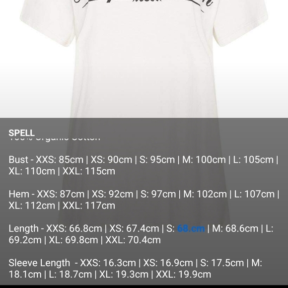 NWT Spell Purple Moon Tee Size XS - Picture 4 of 6